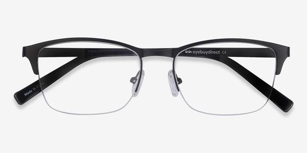 Black Time -  Metal Eyeglasses