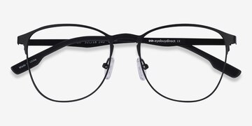 Matte Black Ember -  Légèreté Métal Lunettes de vue