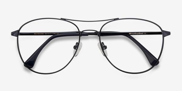 Dark Navy Westbound -  Metal Eyeglasses