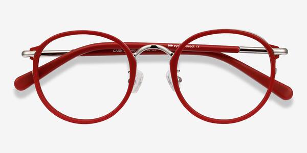 Matte Red Carnival -  Acetate-metal Eyeglasses
