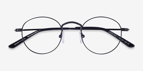 Black Cupertino -  Metal Eyeglasses