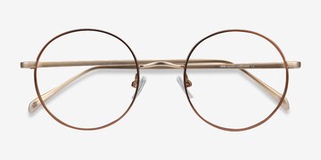 Brown Synapse -  Metal Eyeglasses
