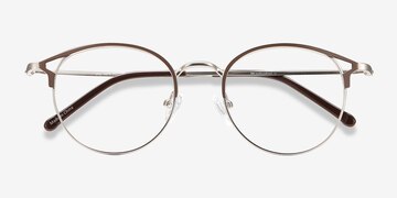 Brown Jive -  Lightweight Metal Eyeglasses
