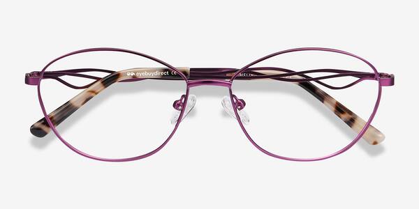 Purple Helix -  Metal Eyeglasses