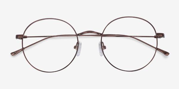 Coffee Dapper -  Metal Eyeglasses