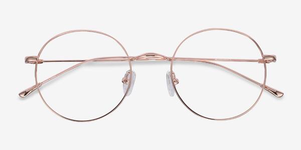 Rose Gold Dapper -  Metal Eyeglasses