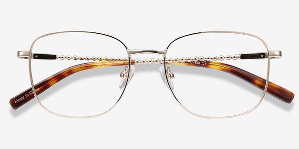 Doré Aspect -  Métal Lunettes de vue
