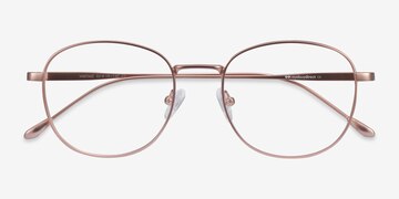Rose Gold Vantage -  Fashion Metal Eyeglasses