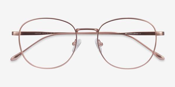 Rose Gold Vantage -  Metal Eyeglasses