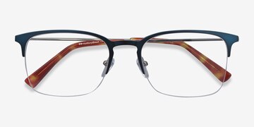 Blue Vimy -  Metal Eyeglasses