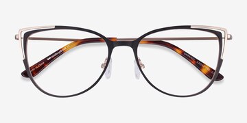 Black Gold Garance -  Lightweight Metal Eyeglasses