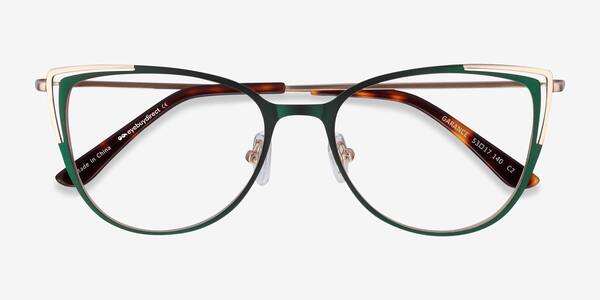 Green & Gold Garance -  Metal Eyeglasses