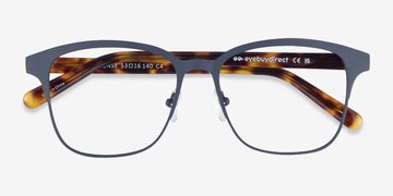 Navy Blue & Tortoise Intense -  Geek Acetate Eyeglasses