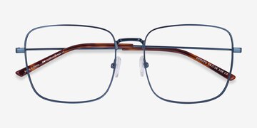 Navy Dorato -  Lightweight Metal Eyeglasses