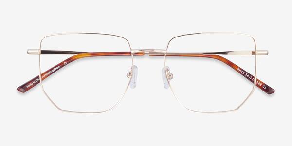 Gold Rhys -  Metal Eyeglasses