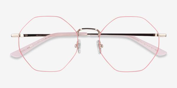 Pink & Gold Altar -  Metal Eyeglasses