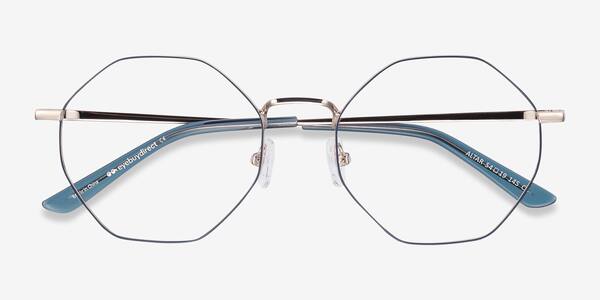 Navy & Gold Altar -  Metal Eyeglasses