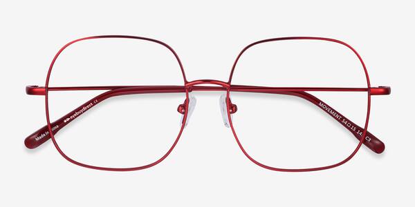 Red Movement -  Metal Eyeglasses