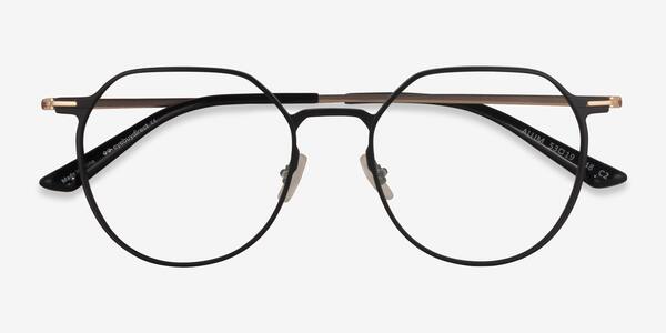 Black & Gold Alum -  Aluminium-alloy Eyeglasses