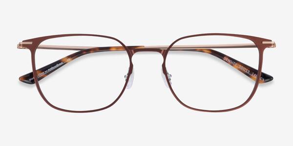 Brown & Gold Density -  Aluminium-alloy Eyeglasses