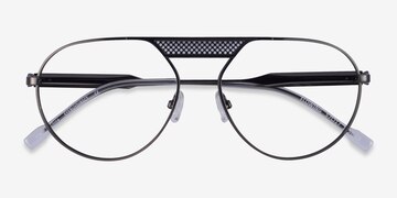 Gunmetal Flowing -  Metal Eyeglasses