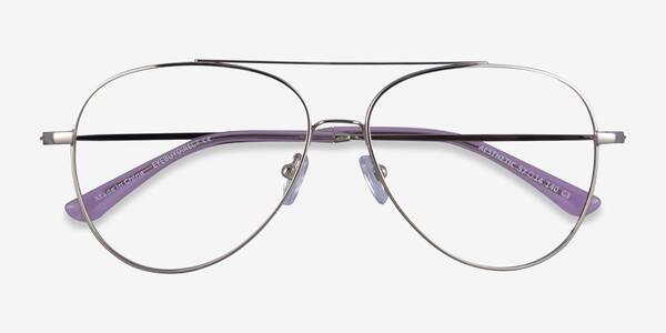 Silver Aesthetic -  Metal Eyeglasses