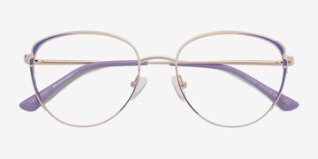 Gold Purple Scala -  Métal Lunettes de vue