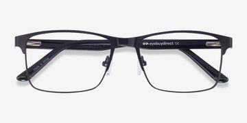 Noir Carbon -  Métal Lunettes de vue