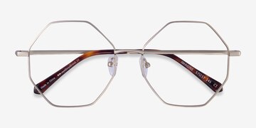 Matte Silver Imagine -  Métal Lunettes de vue