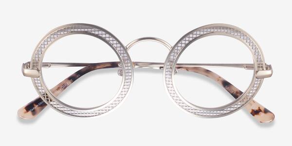 Matte Gold Spoke -  Métal Lunettes de vue
