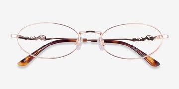 Rose Gold Juliet -  Metal Eyeglasses