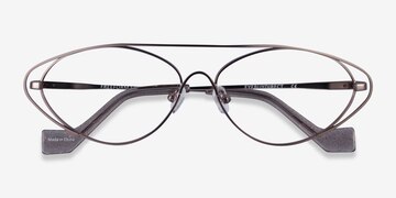 Gunmetal Freeform -  Metal Eyeglasses