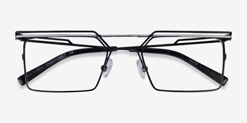 Black Silver Pacer -  Métal Lunettes de vue