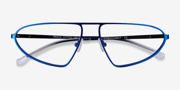Blue Black Proto -  Métal Lunettes de vue