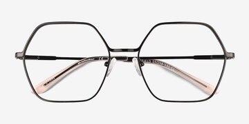 Shiny Black Mayfield -  Metal Eyeglasses