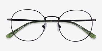 Matte Black Spatter -  Métal Lunettes de vue