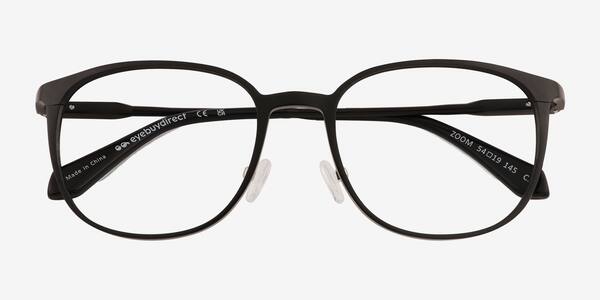 Matte Black Zoom -  Aluminium-alloy Eyeglasses