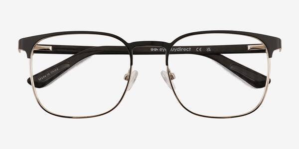 Black Silver Whir -  Carbon-fiber Eyeglasses