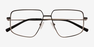 Black Matte Gunmetal Wyatt -  Métal Lunettes de vue