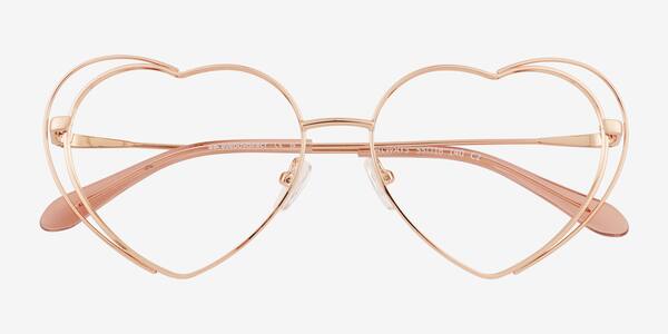 Rose Gold Always -  Metal Eyeglasses