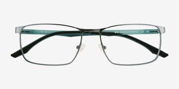 Gray Green Blue Pc -  Metal Eyeglasses
