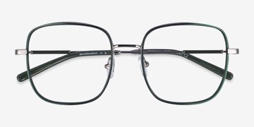 Vert Eternal -  Métal Lunettes de vue