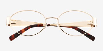 Gold Liora -  Metal Eyeglasses