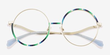 Silver Love More -  Metal Eyeglasses