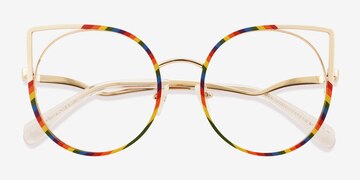 Rainbow Gold Free Spirit -  Metal Eyeglasses