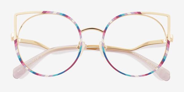 Multicolor Gold Free Spirit -  Metal Eyeglasses