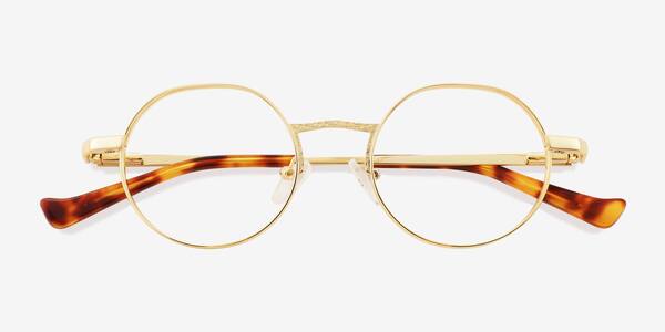 Gold Danbury -  Metal Eyeglasses