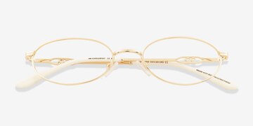 Gold Optura -  Alternative Materials Eyeglasses