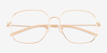 Or rose Beauregard -  Matériaux biosourcés Lunettes de vue