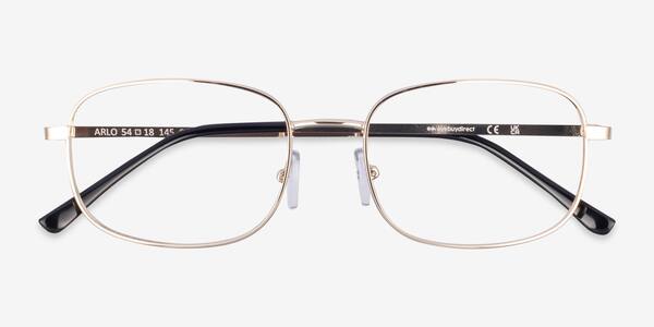 Gold Arlo -  Metal Eyeglasses